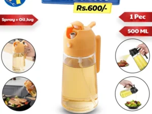 2 In 1 Glass Oil Jug